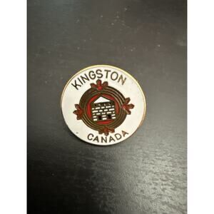 1970s Kingston Canada Lapel Pin Henry Souvenir Badge